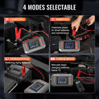 VEVOR Smart Battery Charger – LCD Display, for Lithium & Lead-Acid Batteries, Trickle Charger Maintainer with Desulfator – Perfect for Boat, Motorcycle & Lawn Mower