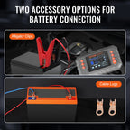 VEVOR Smart Battery Charger – LCD Display, for Lithium & Lead-Acid Batteries, Trickle Charger Maintainer with Desulfator – Perfect for Boat, Motorcycle & Lawn Mower
