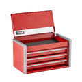 VEVOR Metal Tool Box – 8.6-Inch Portable 5-Drawer Tool Chest, EVA Liners & PP Feet Pads, Heavy-Duty Steel with Ball Bearing Slides & Powder Coated Finish – Red